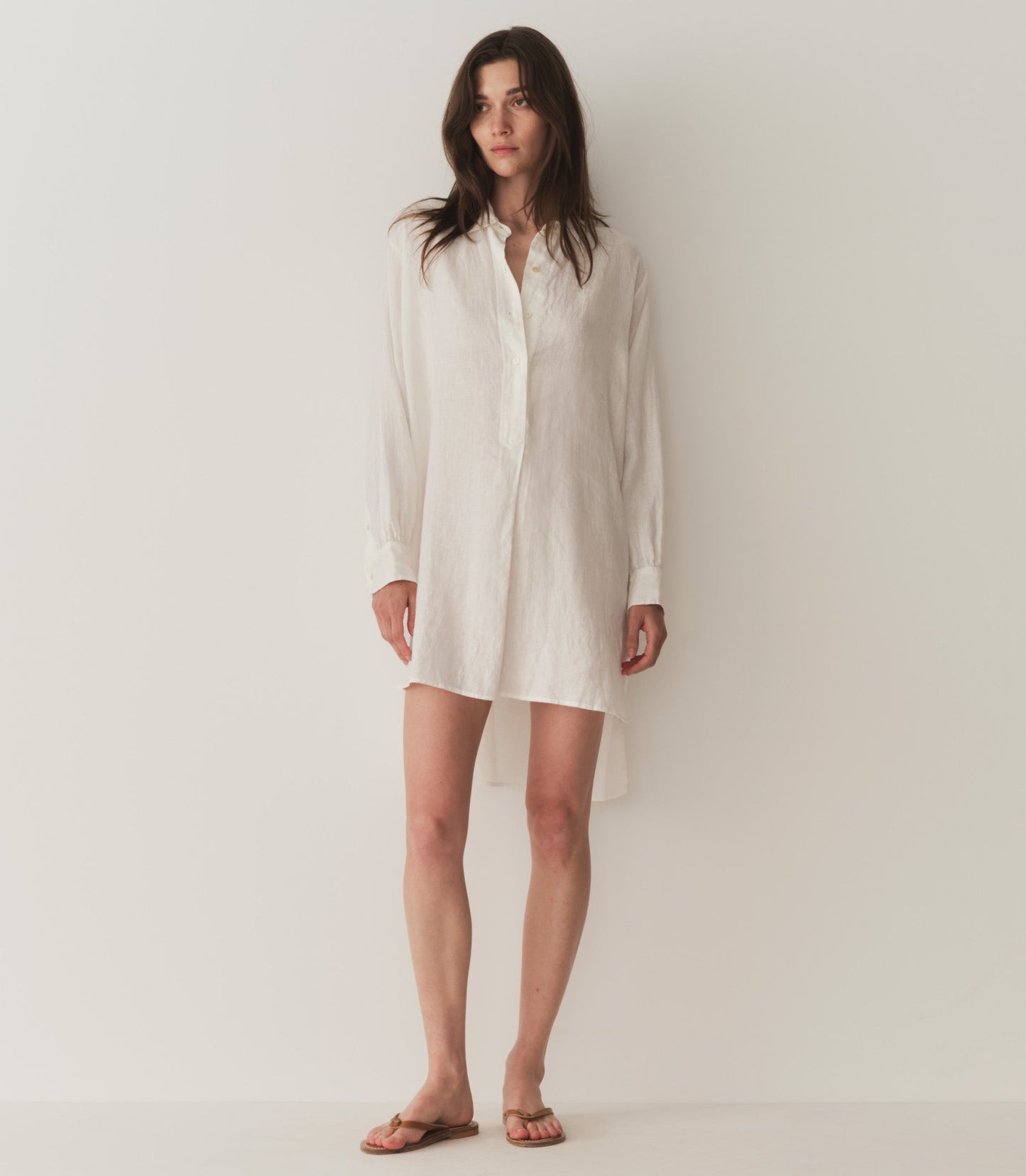 HMD -- JORA LINEN DRESS -- SALT