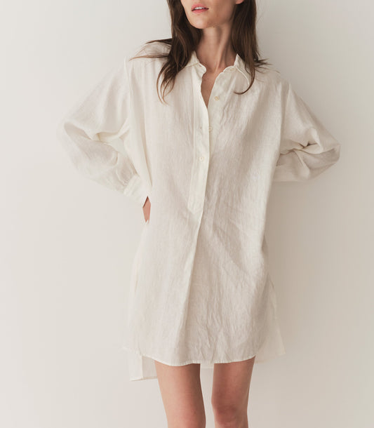 HMD -- JORA LINEN DRESS -- SALT