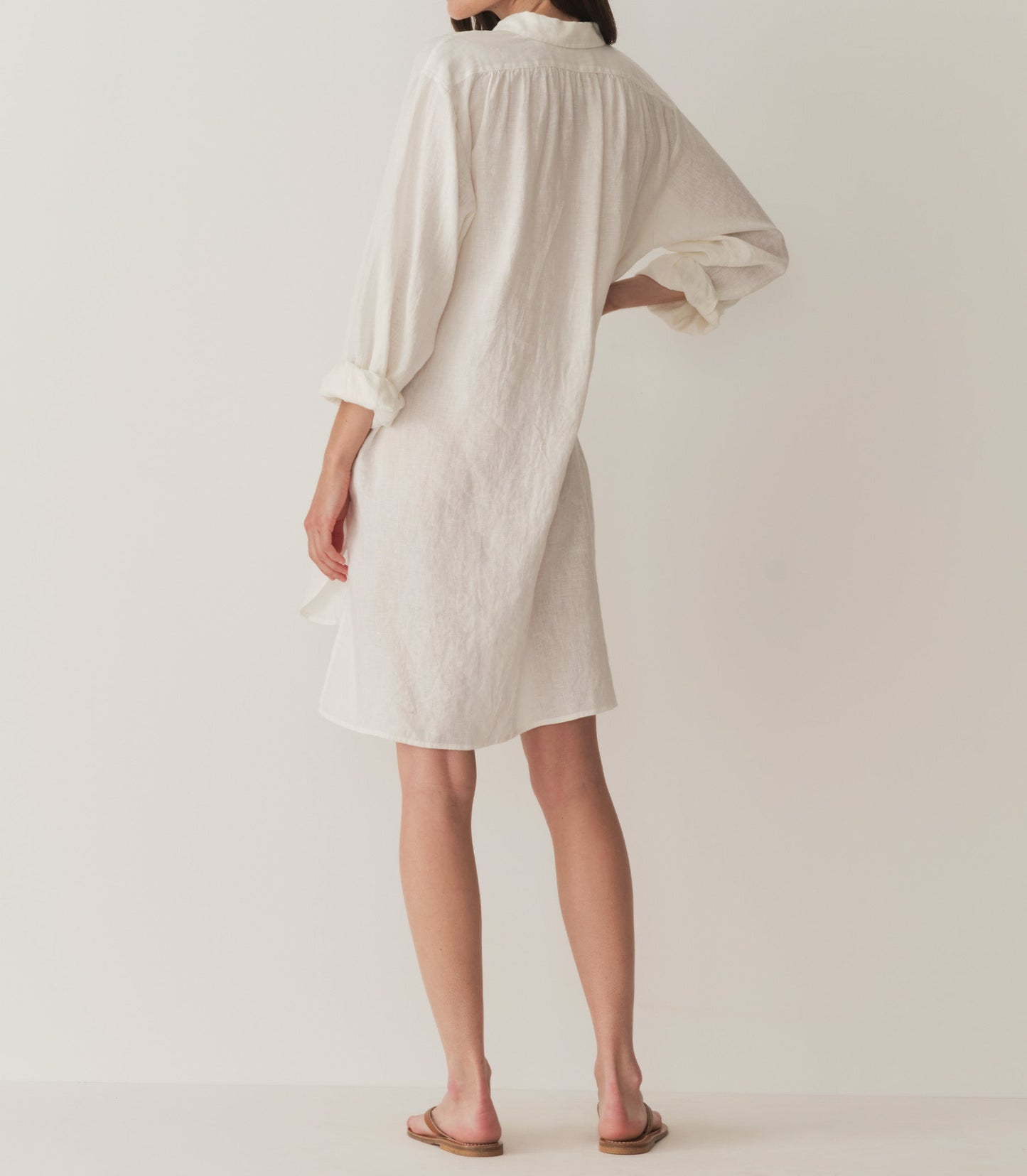 HMD -- JORA LINEN DRESS -- SALT