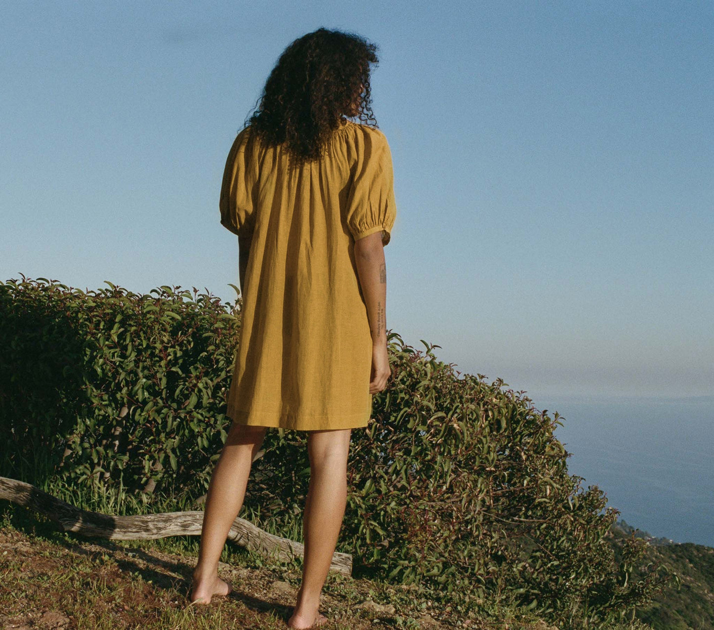 HMD -- JOSETTE DRESS -- GOLDEN WILLOW