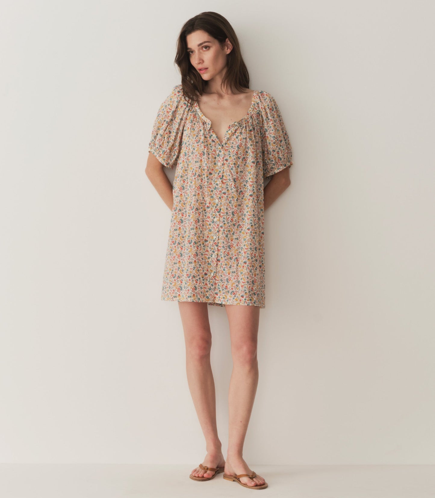 HMD -- JOSETTE DRESS -- WILD CLOVER FLORAL