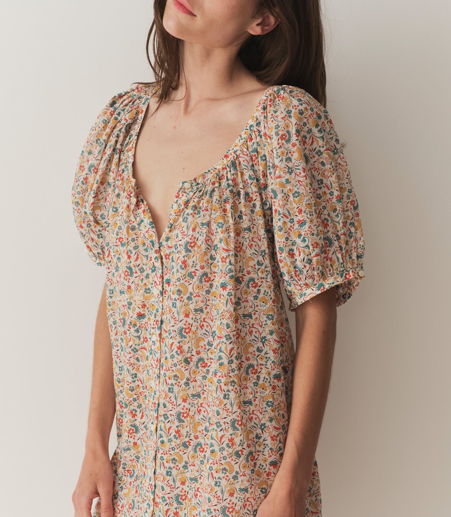 HMD -- JOSETTE DRESS -- WILD CLOVER FLORAL