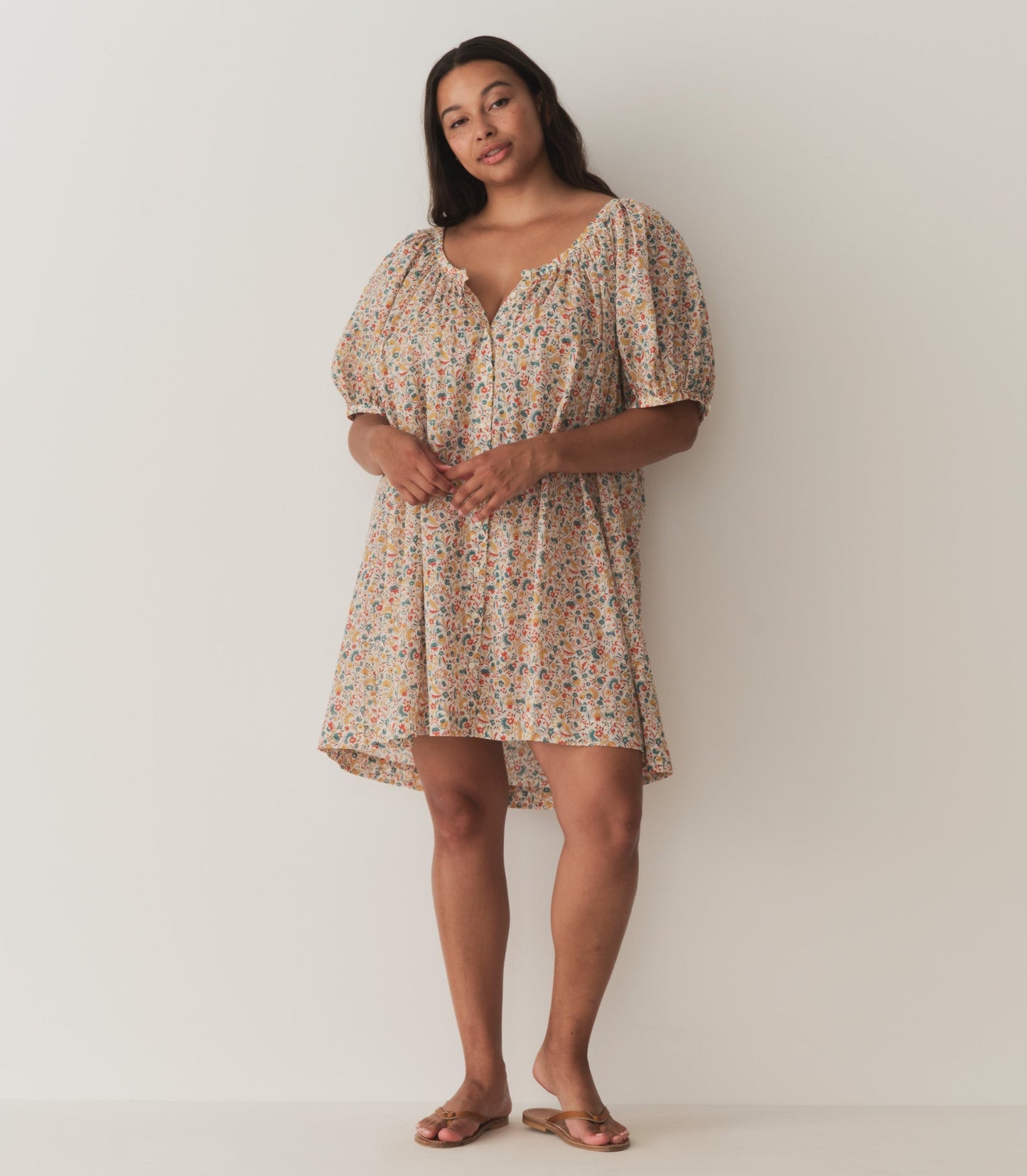 HMD -- JOSETTE DRESS -- WILD CLOVER FLORAL