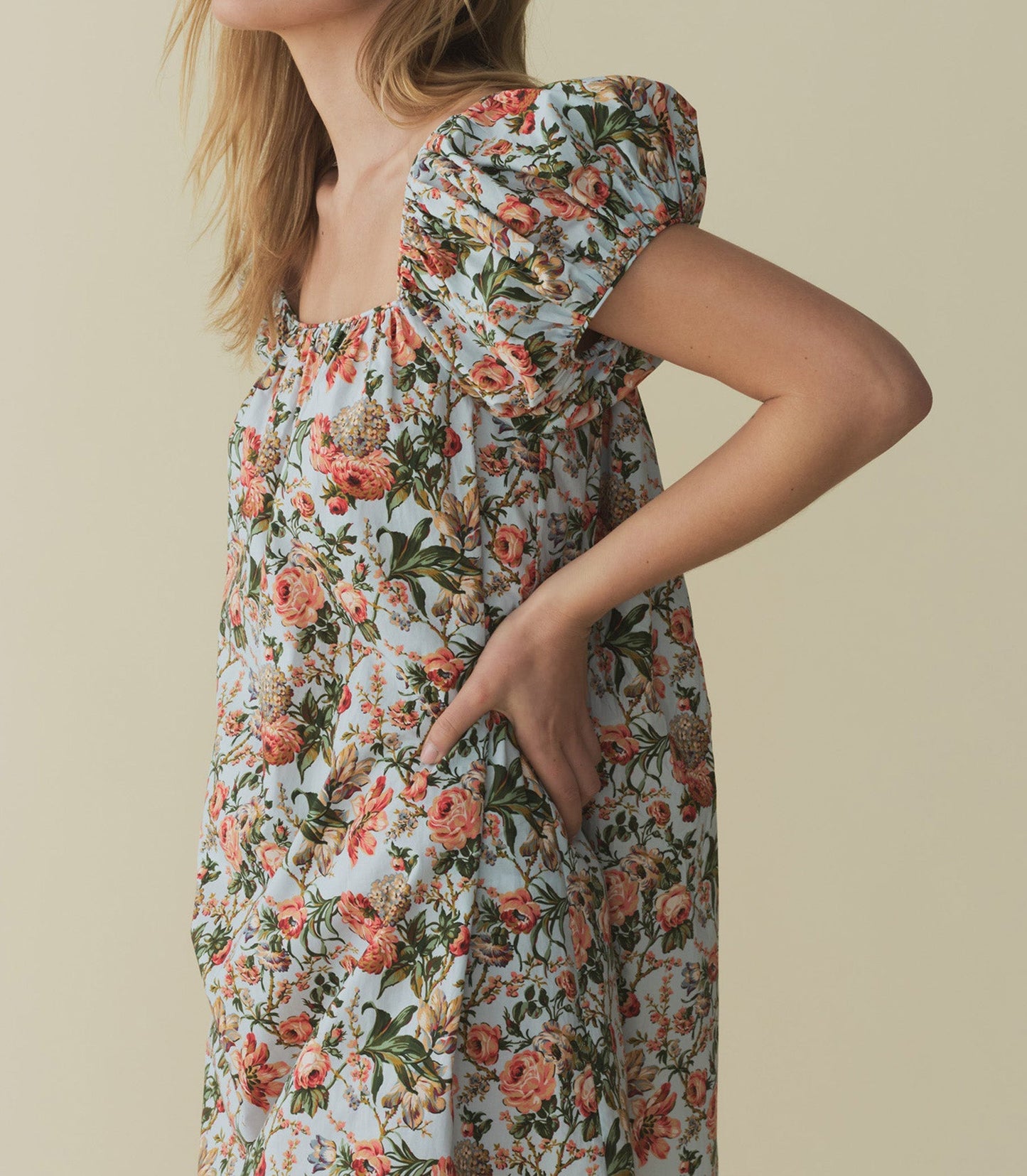 HMD -- JULIE DRESS -- CALICO GARDEN