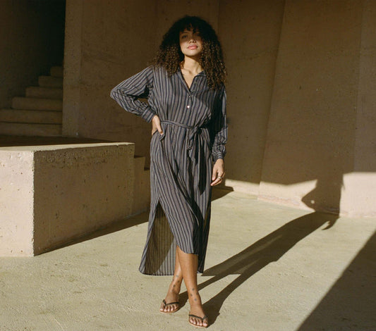 HMD -- JUNCO DRESS -- SORRENTO STRIPE