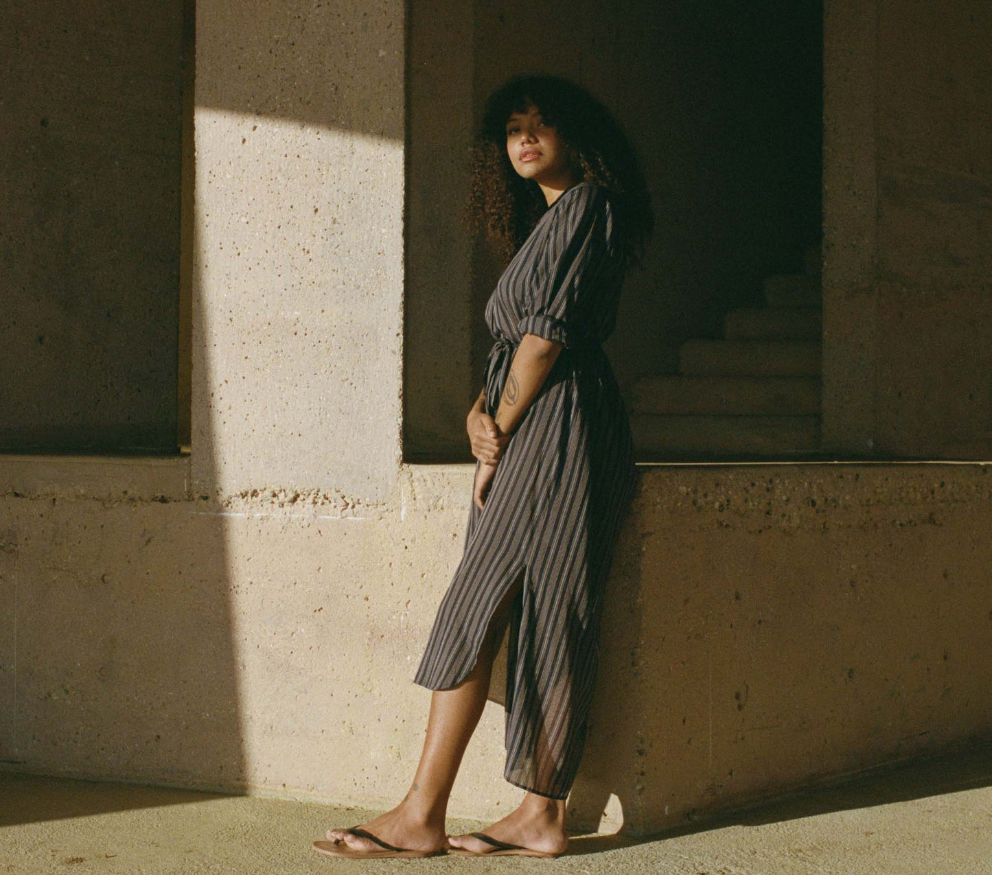 HMD -- JUNCO DRESS -- SORRENTO STRIPE