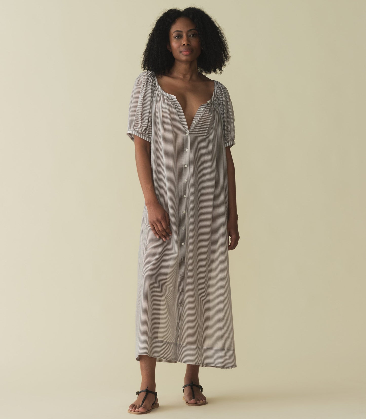 HMD -- JUNO DRESS -- BRIGHTON STRIPE