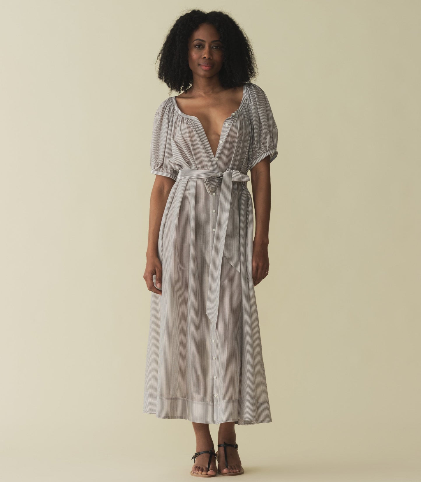 HMD -- JUNO DRESS -- BRIGHTON STRIPE