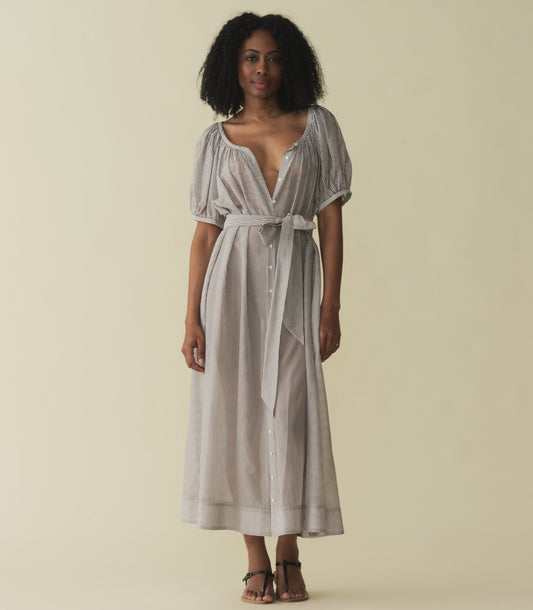 HMD -- JUNO DRESS -- BRIGHTON STRIPE