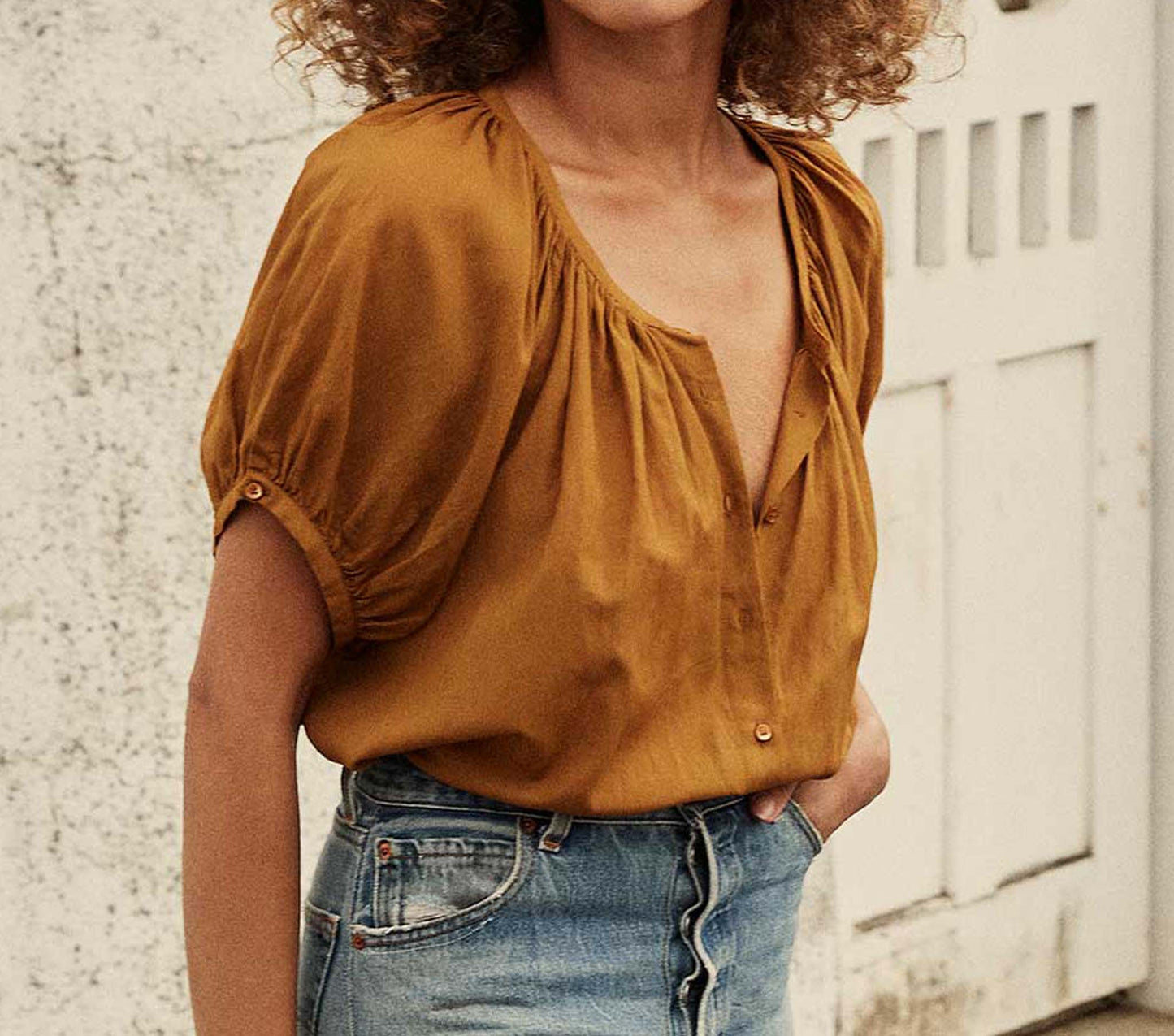 HMD -- JUNE TOP -- OAK