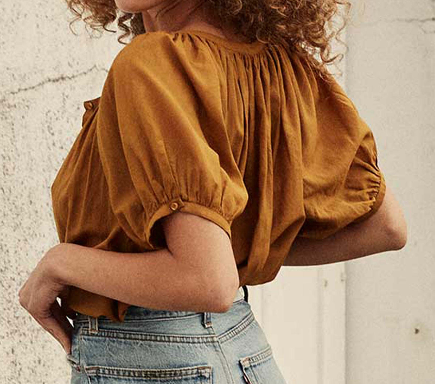 HMD -- JUNE TOP -- OAK