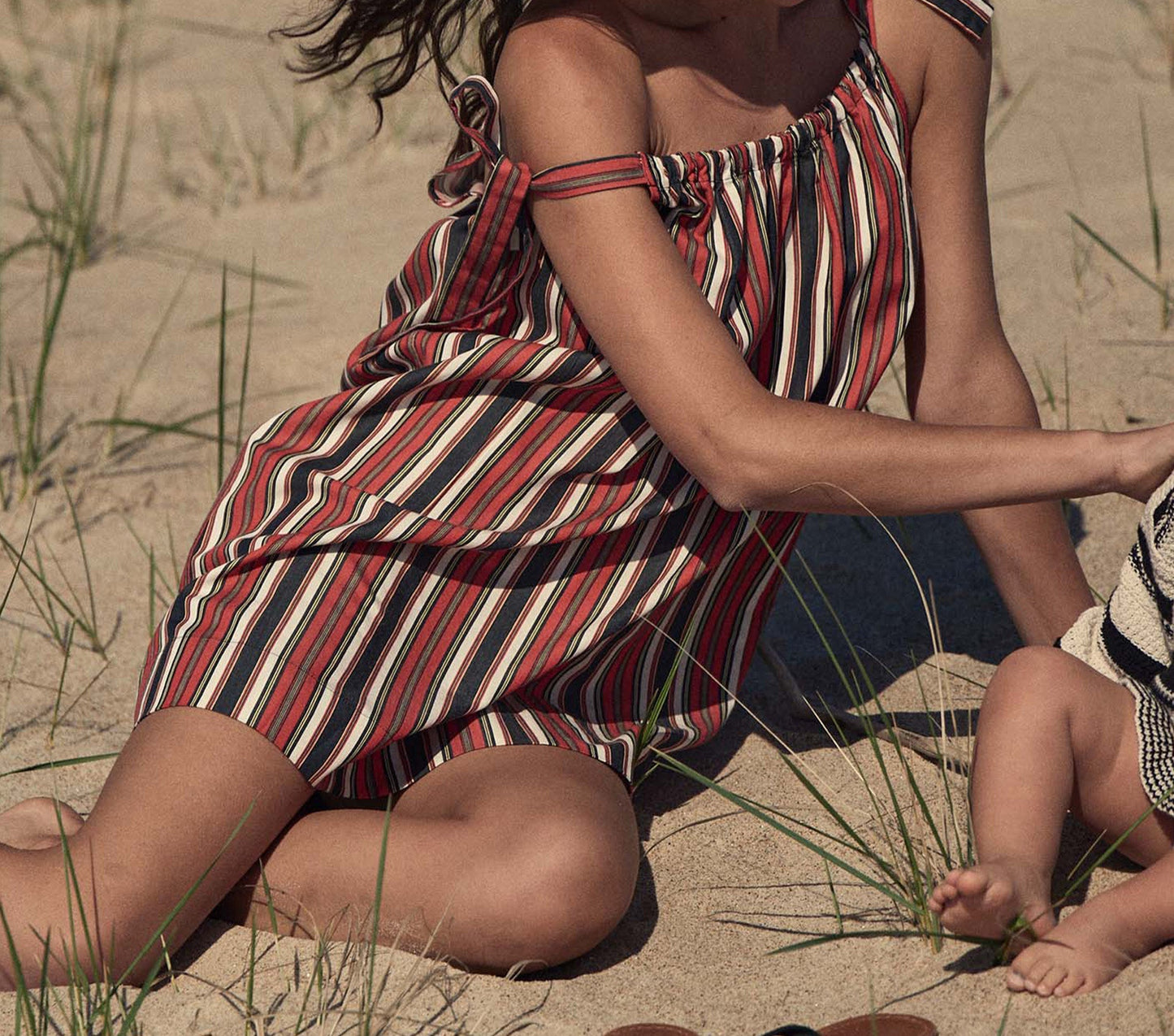 HMD -- KATHLEEN DRESS -- MONTECITO STRIPE