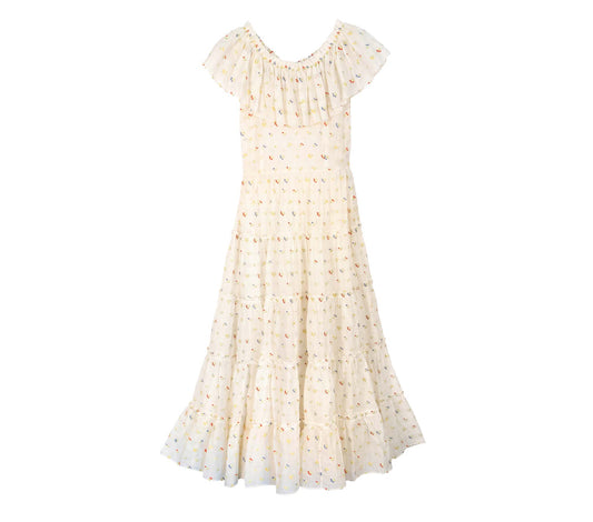 HMD -- KENDALIA DRESS -- CHERRY EMBROIDERY