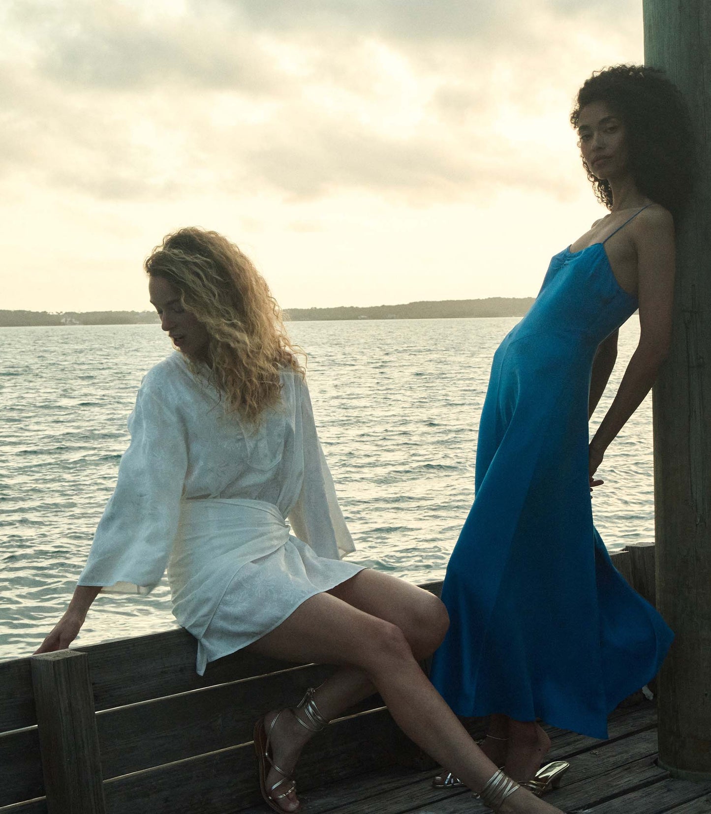 LEONA DRESS -- SALT MARGUERITE JOLIE