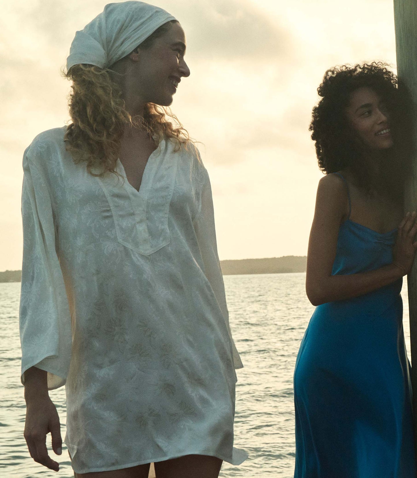 LEONA DRESS -- SALT MARGUERITE JOLIE