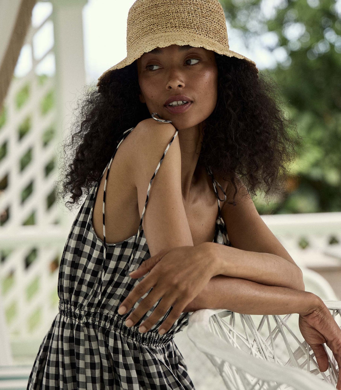 HMD -- LESLIE DRESS -- MARILYN GINGHAM