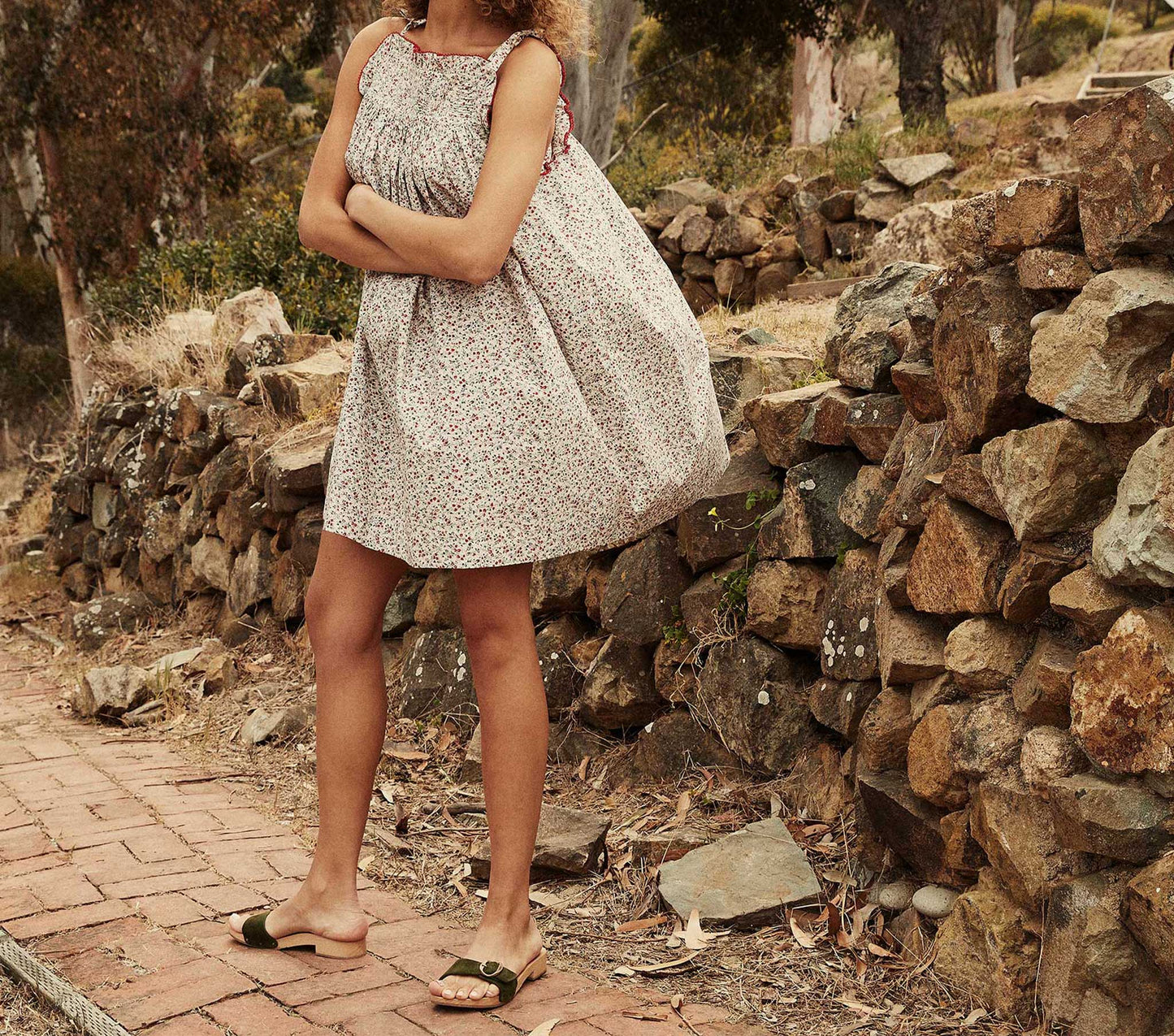 HMD -- LEXINGTON DRESS -- BRIARWOOD FLORAL