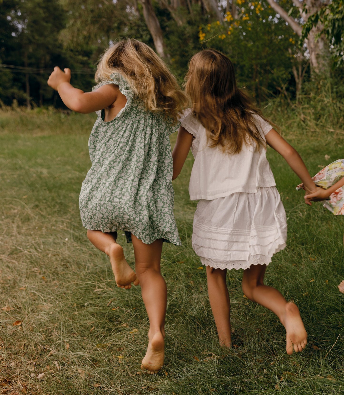 LIESEL DRESS -- PERIDOT TEA FLORAL