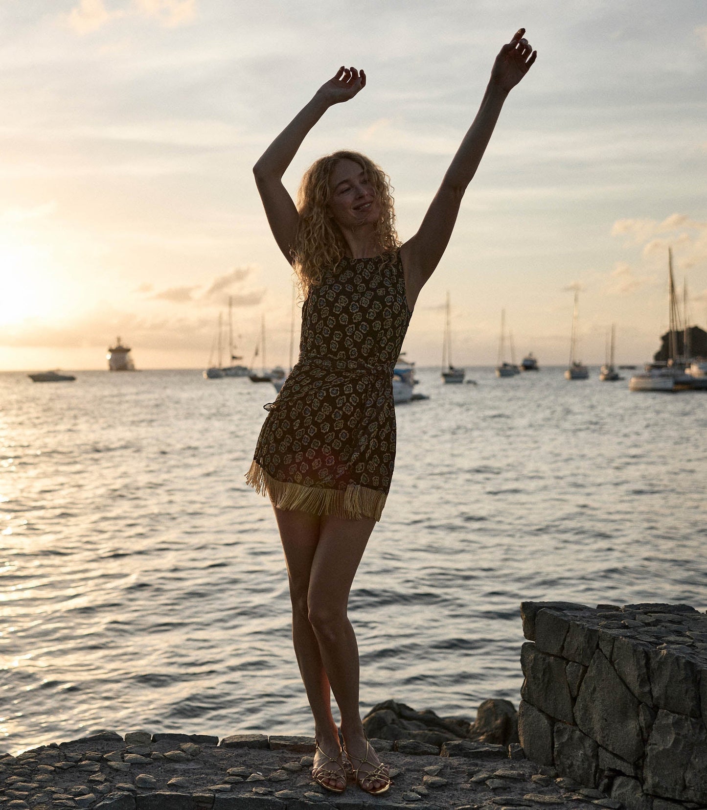 LIZA DRESS -- JONI FLORAL