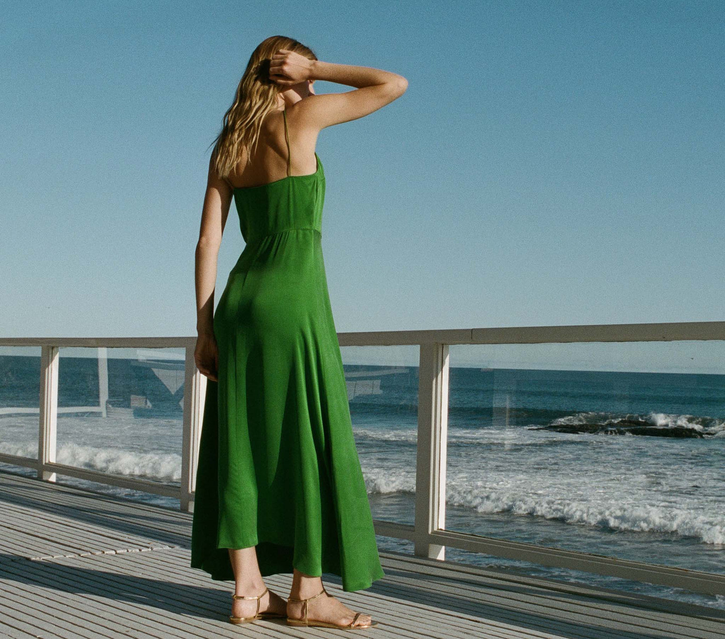 HMD -- LORRAINE DRESS -- EMERALD