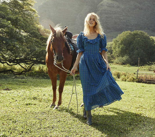 HMD -- LUPINE DRESS -- PARK LANE PLAID