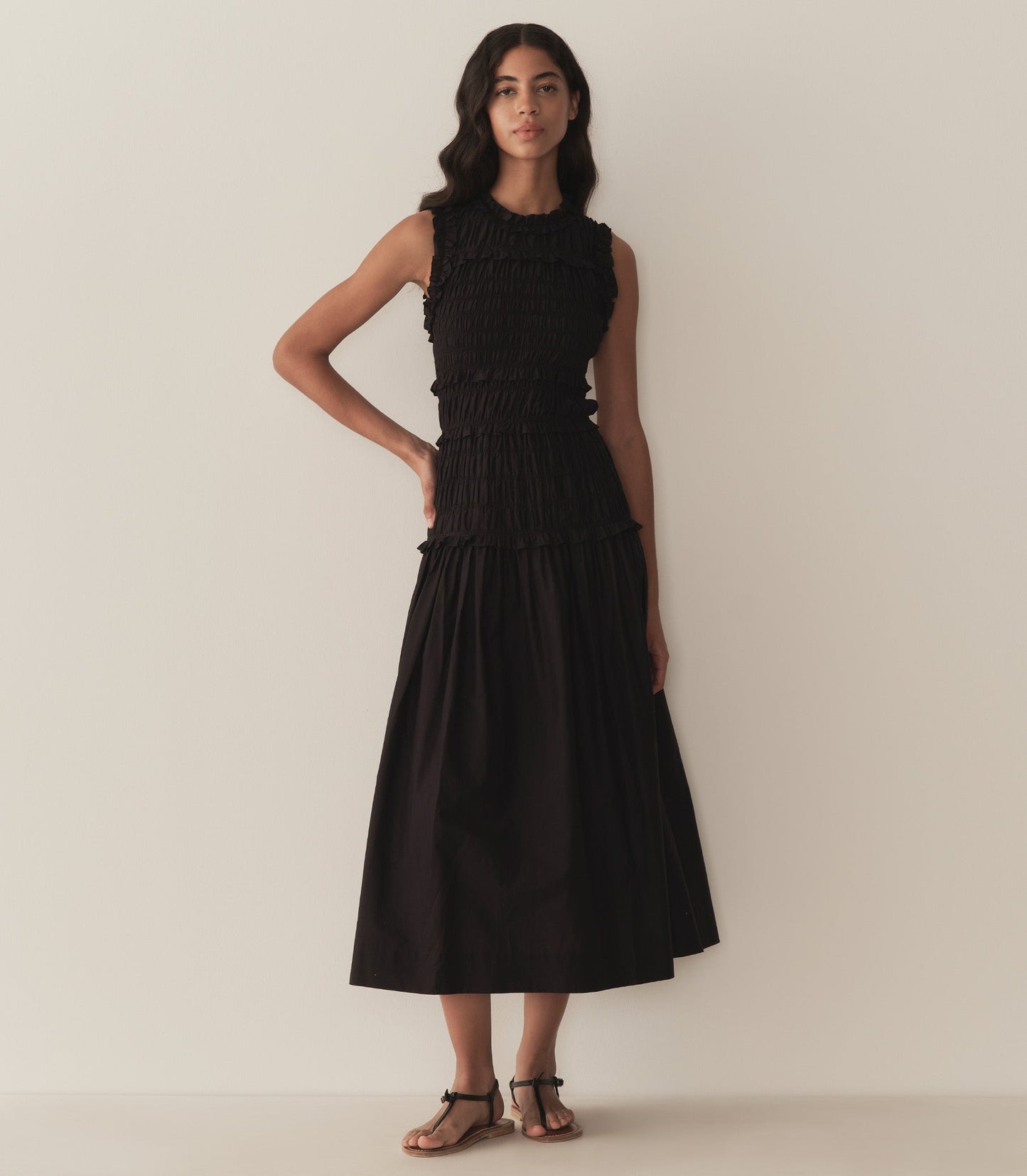 MALLORY DRESS -- BLACK