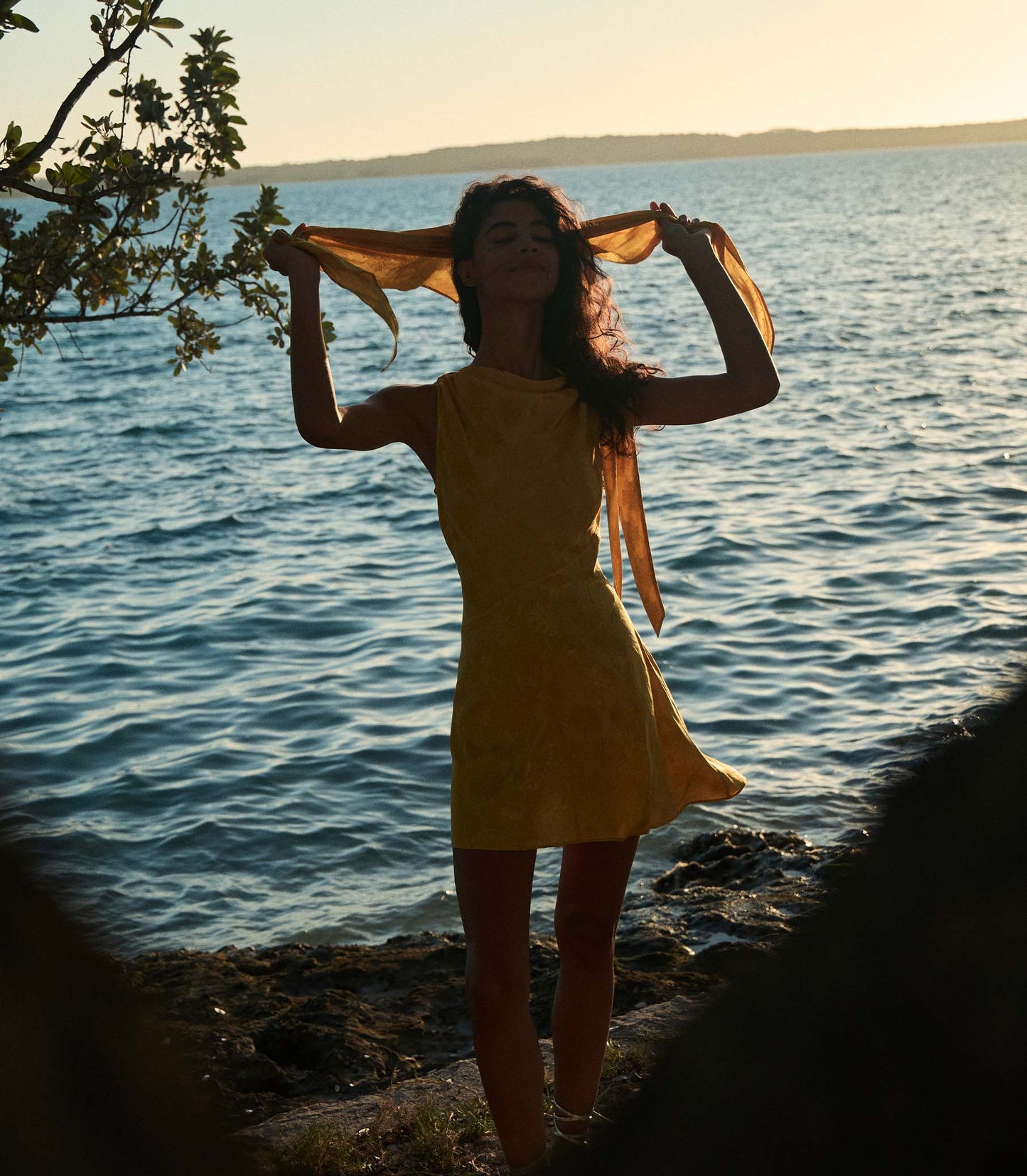 MARCELLA DRESS -- GILDED MARGUERITE JOLIE