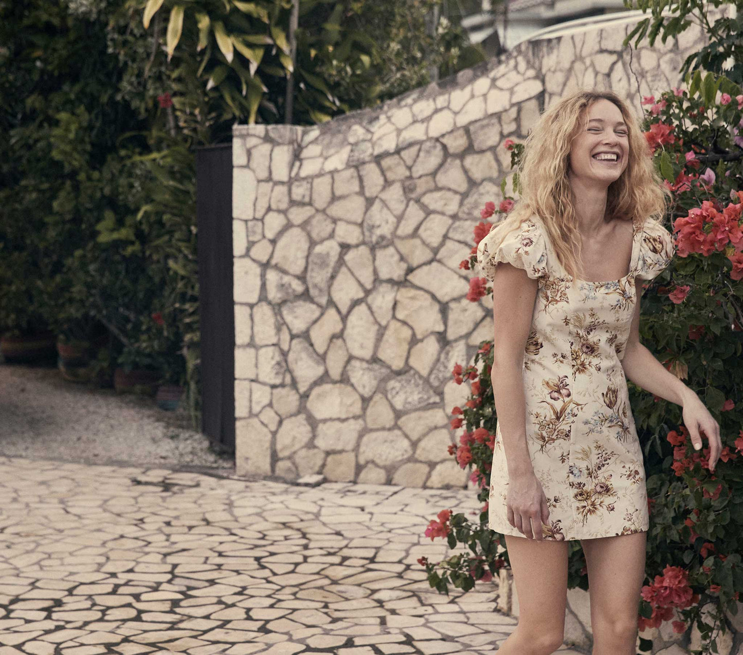 HMD -- MARCI DRESS -- FIELD OF TULIPS