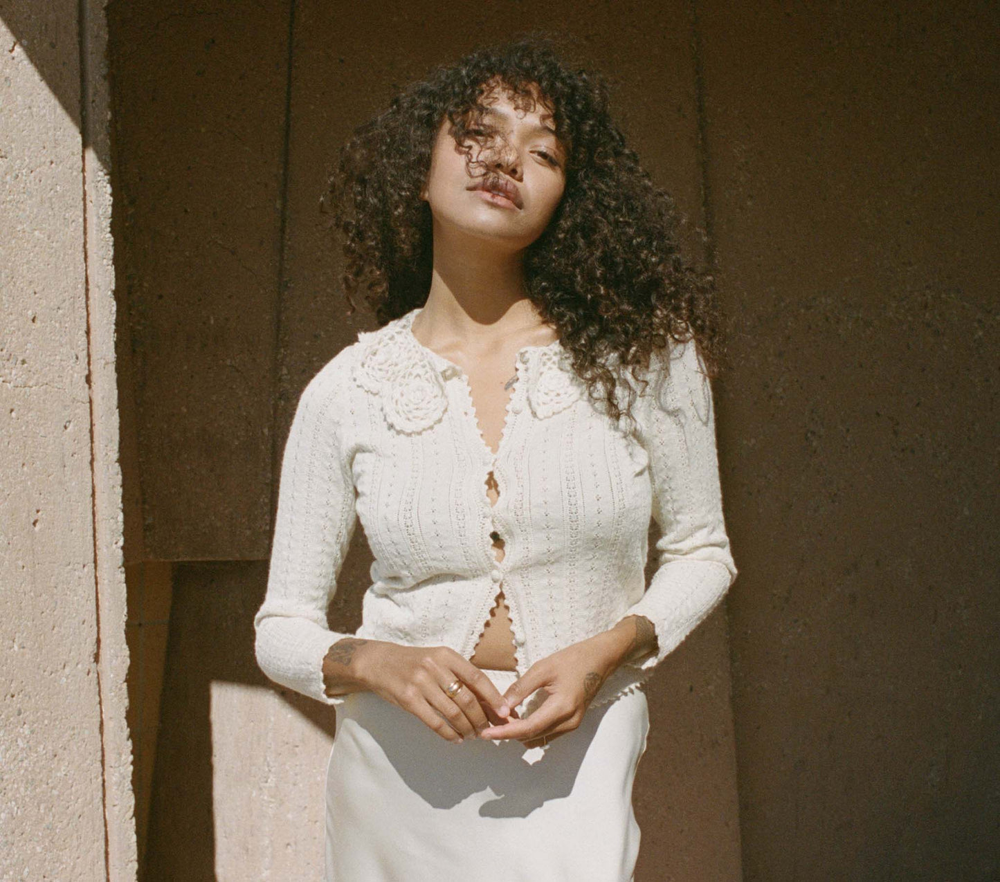 HMD -- MARIANA CARDIGAN -- MOONSTONE