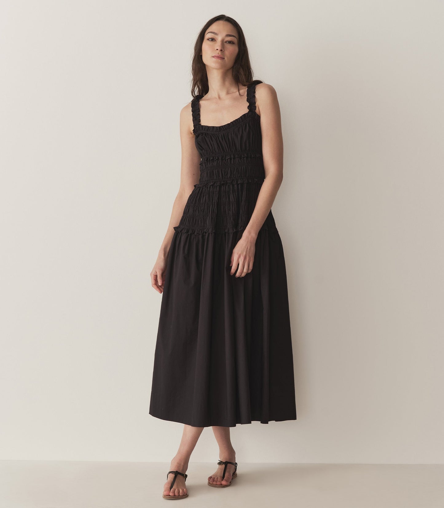 MARIANNE DRESS -- BLACK