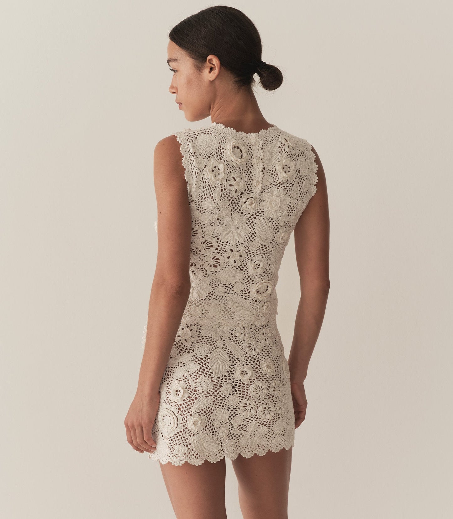 MARITZA SKIRT -- PEARL