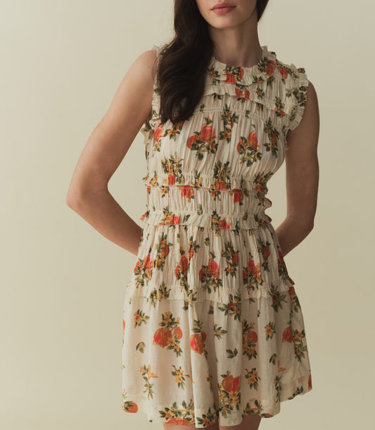 HMD -- MARTHA DRESS -- ORANGERIE FLORAL