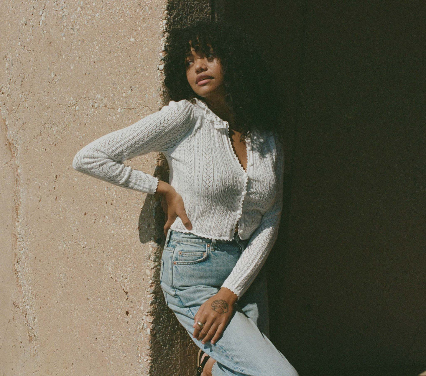 HMD -- MARTINA CARDIGAN -- PALE LILY