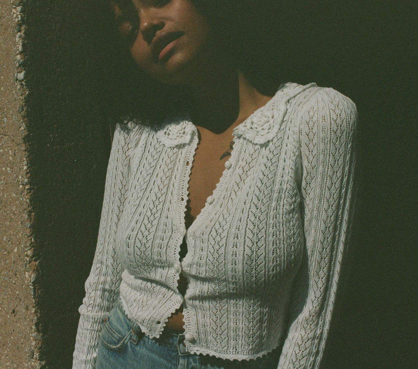 HMD -- MARTINA CARDIGAN -- PALE LILY