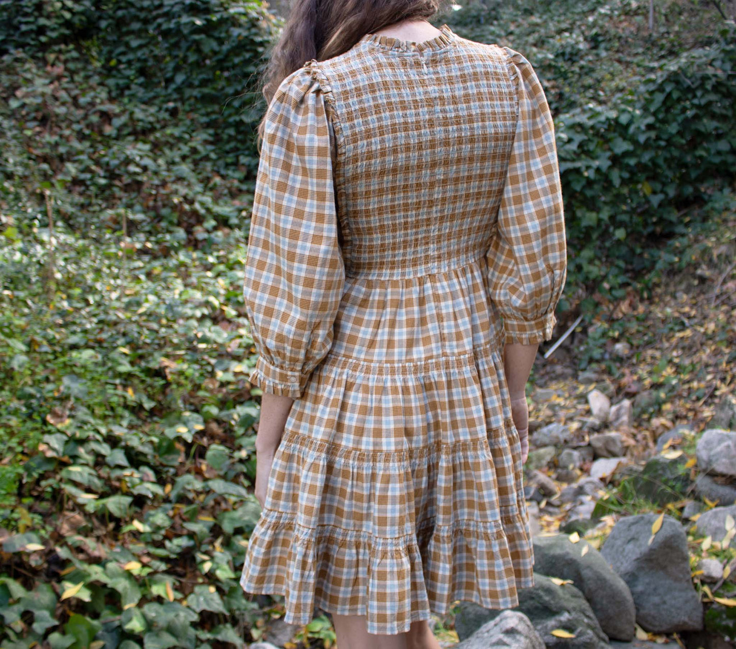 HMD -- MEDINA DRESS -- ANTOINETTE PLAID