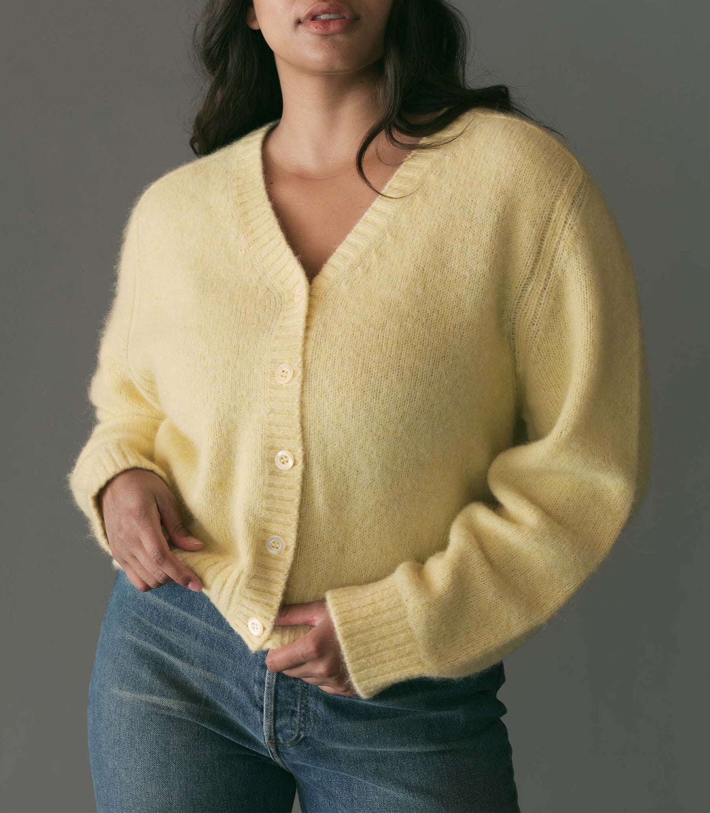 HMD -- MERANE CARDIGAN -- DANDELION