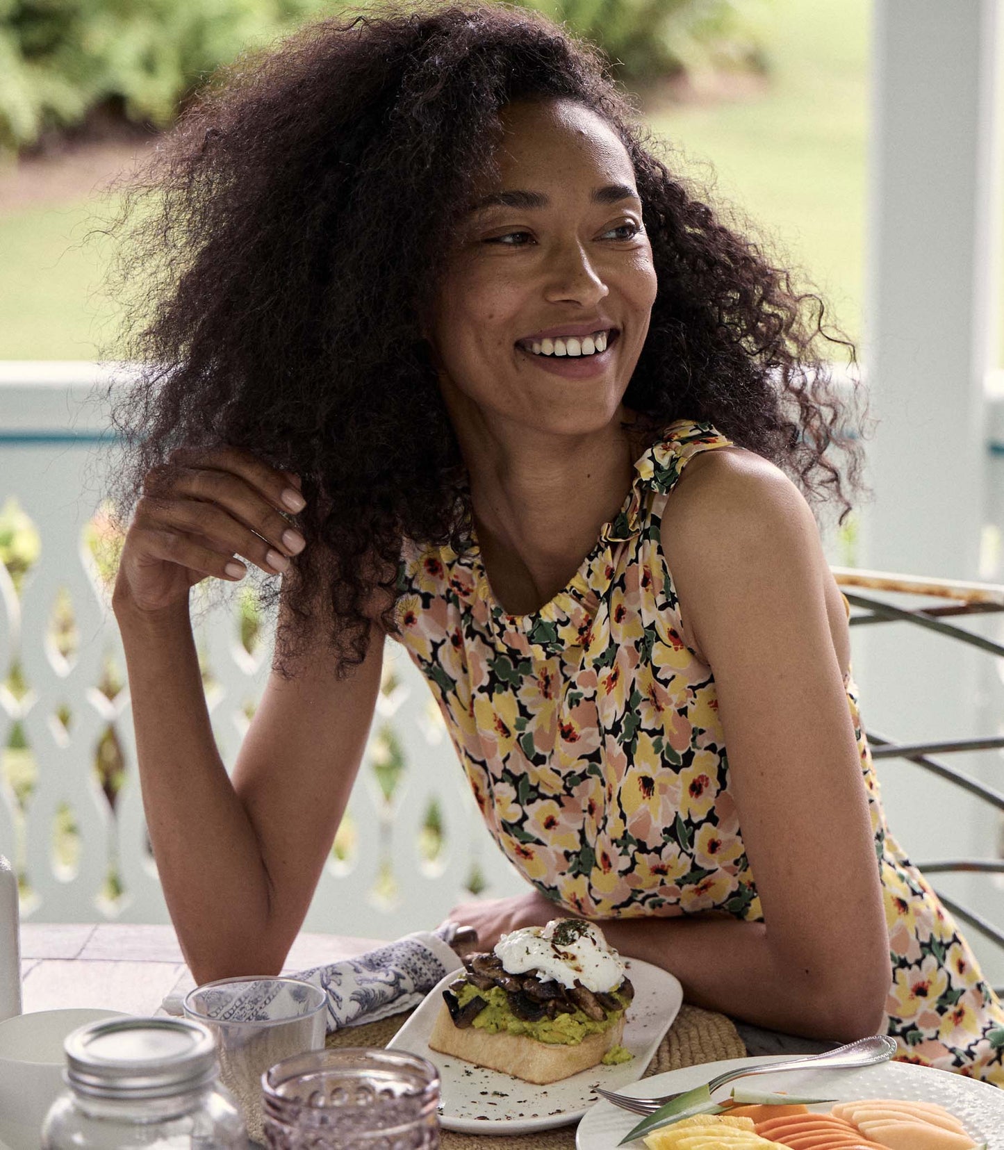 HMD -- MESSINA DRESS -- ANEMONE GARDEN