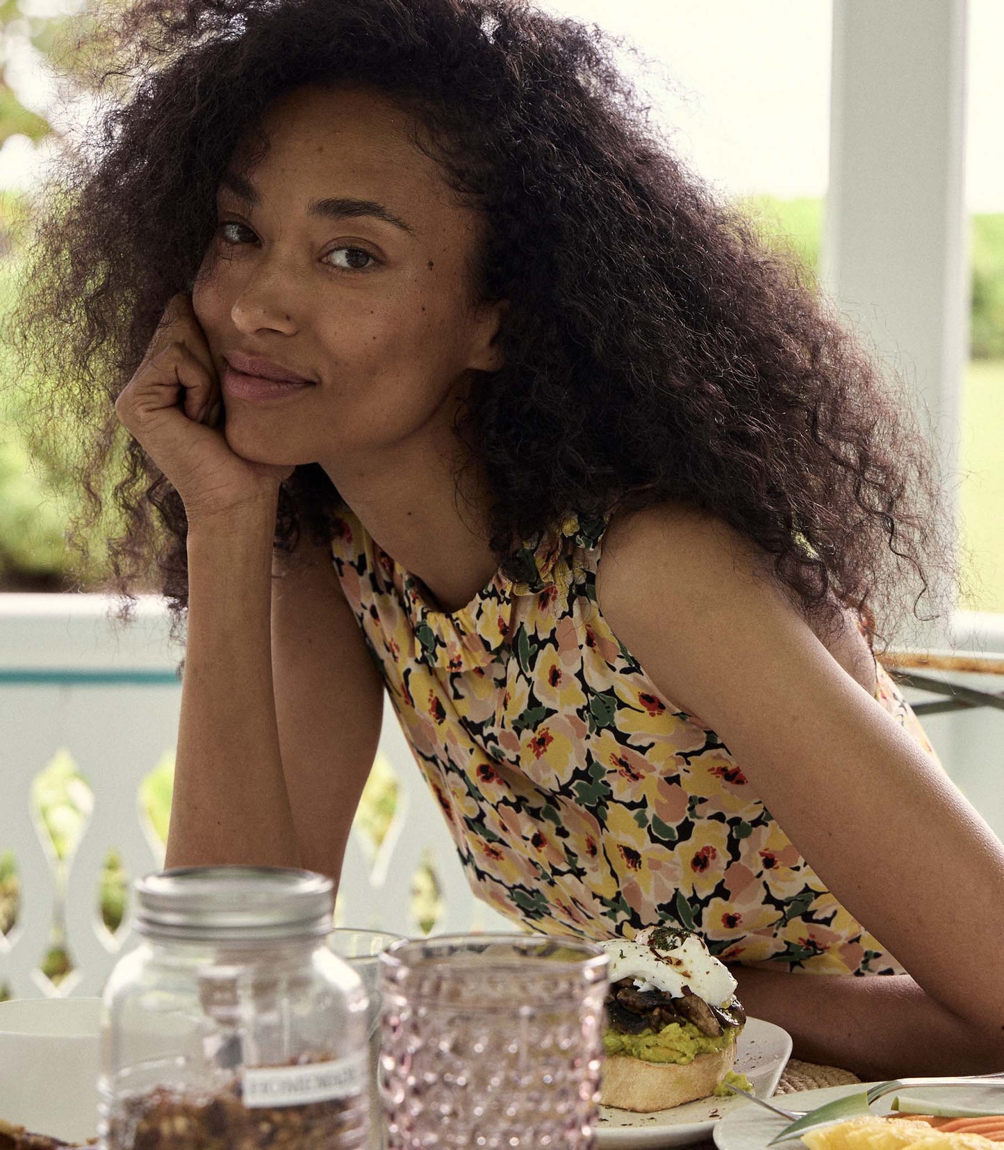 HMD -- MESSINA DRESS -- ANEMONE GARDEN