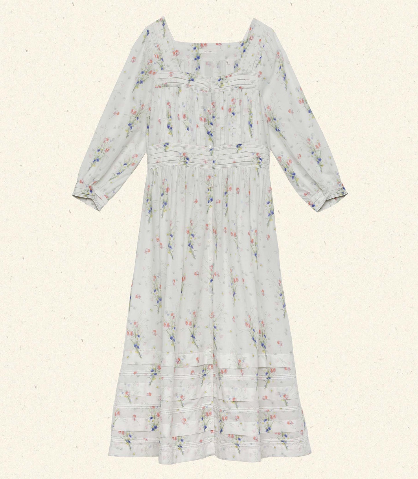 MINTA DRESS -- PAINTED BOUQUET