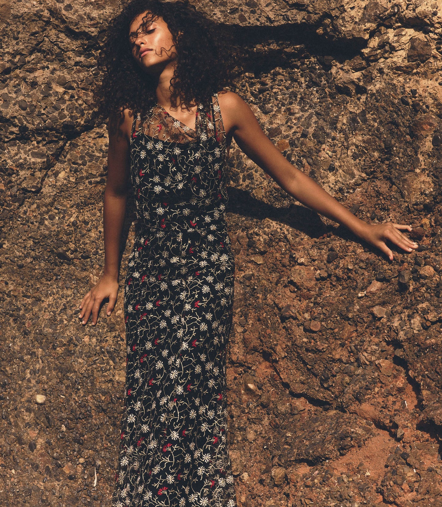 MIREILLE DRESS -- JARDIN DE MARGUERITES