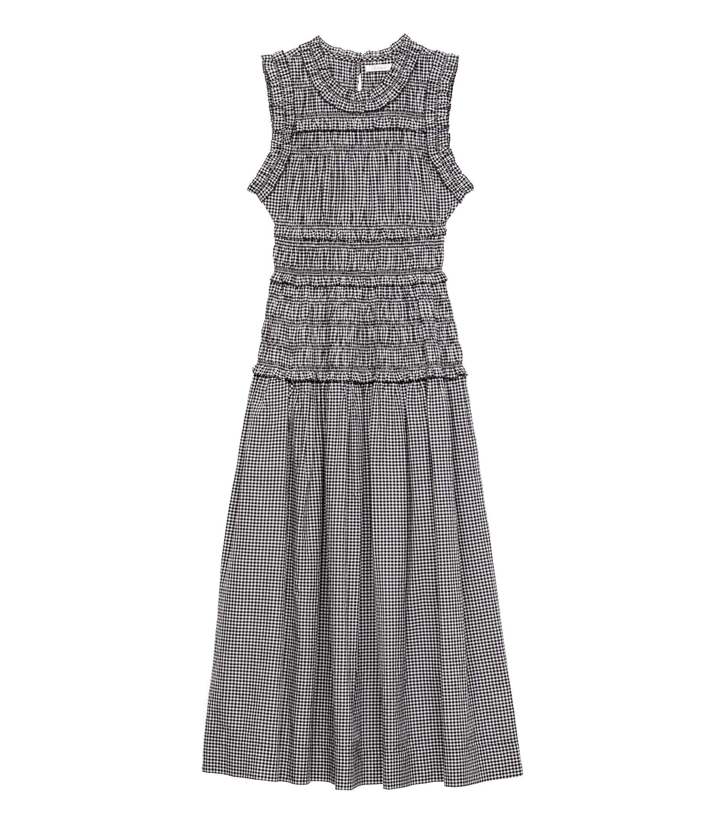 HMD -- MALLORY DRESS -- LA MADDALENA GINGHAM