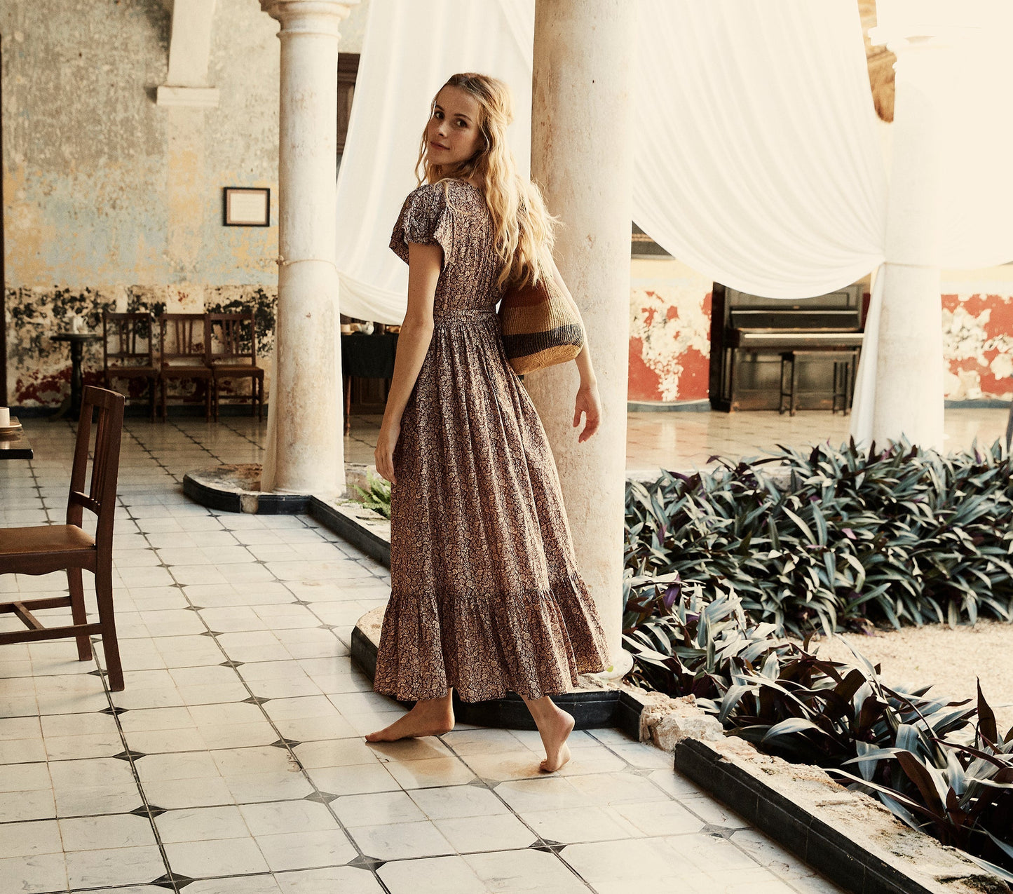 HMD -- MARFA DRESS -- TERRA GARDEN BLOOM