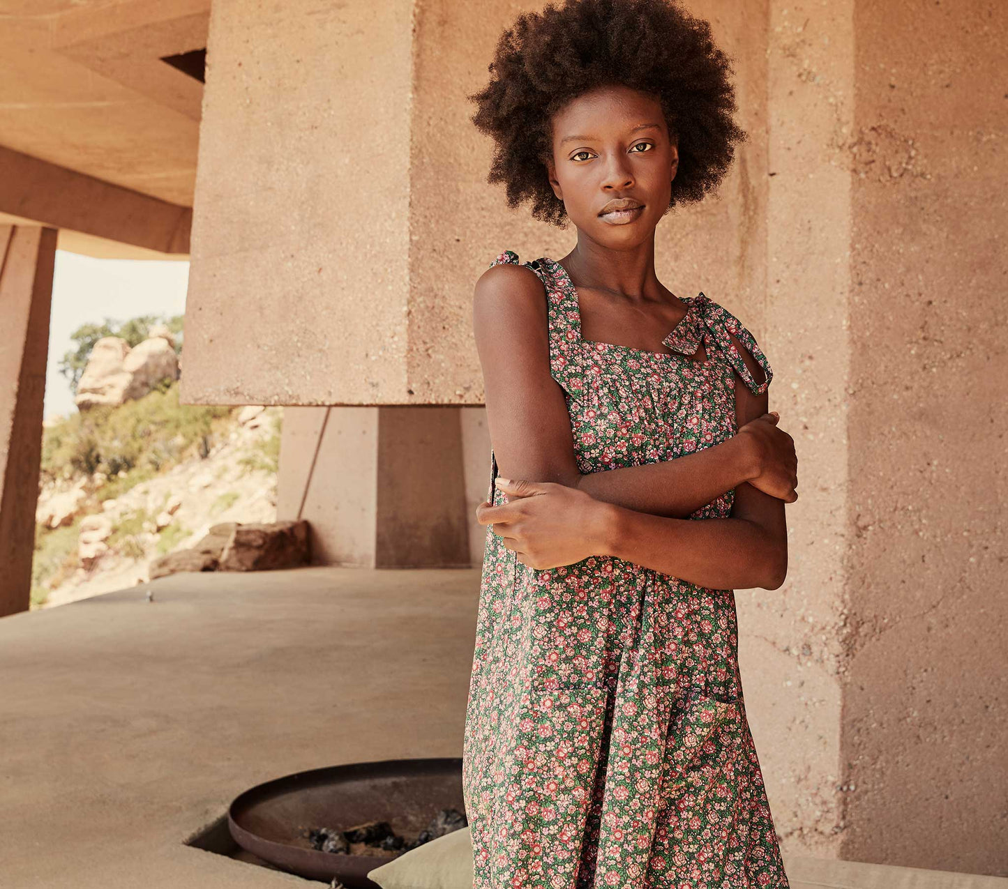 HMD -- MONTANA DRESS -- AMELIE FLORAL