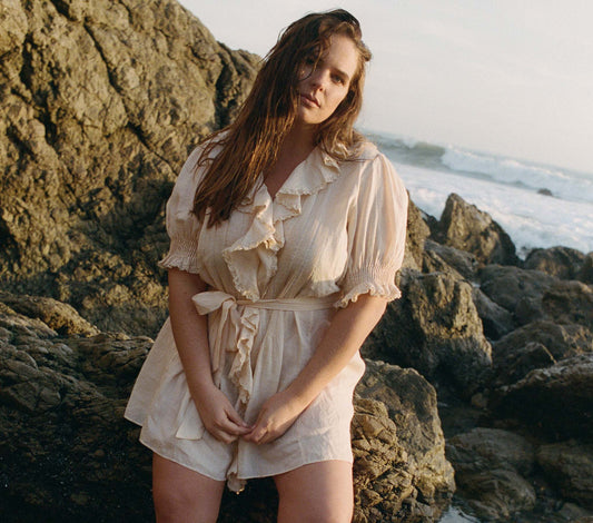 HMD -- PIPER DRESS -- PEACH BLOSSOM