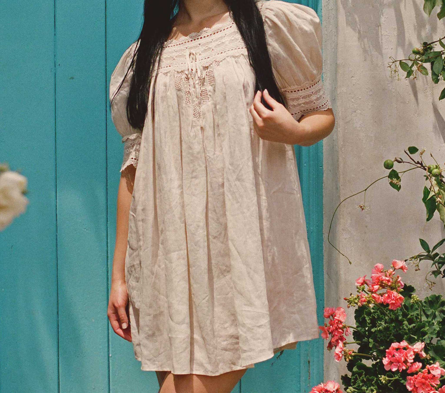 HMD -- NAVAN DRESS -- NUTMILK