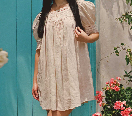 HMD -- NAVAN DRESS -- NUTMILK