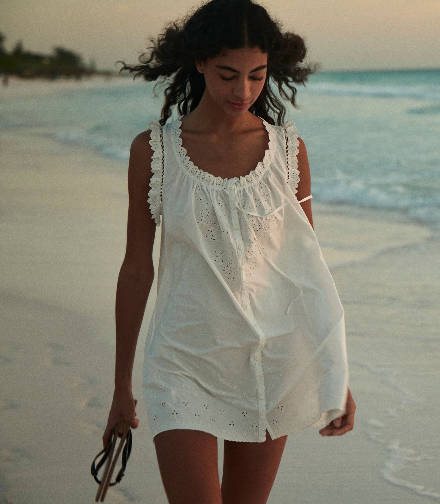 NESSIE DRESS -- SALT