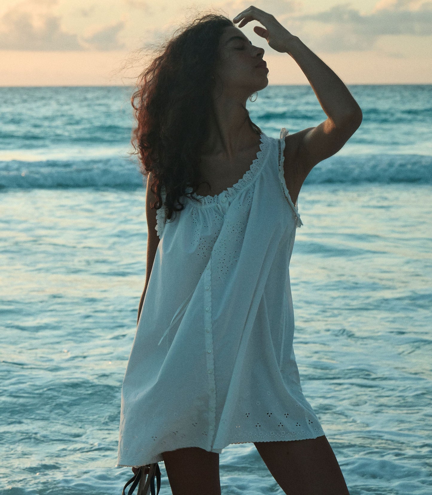 NESSIE DRESS -- SALT