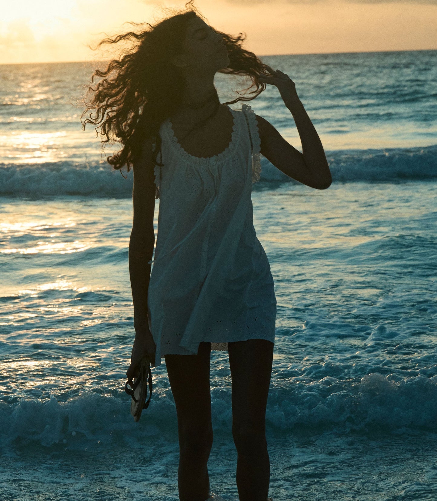 NESSIE DRESS -- SALT