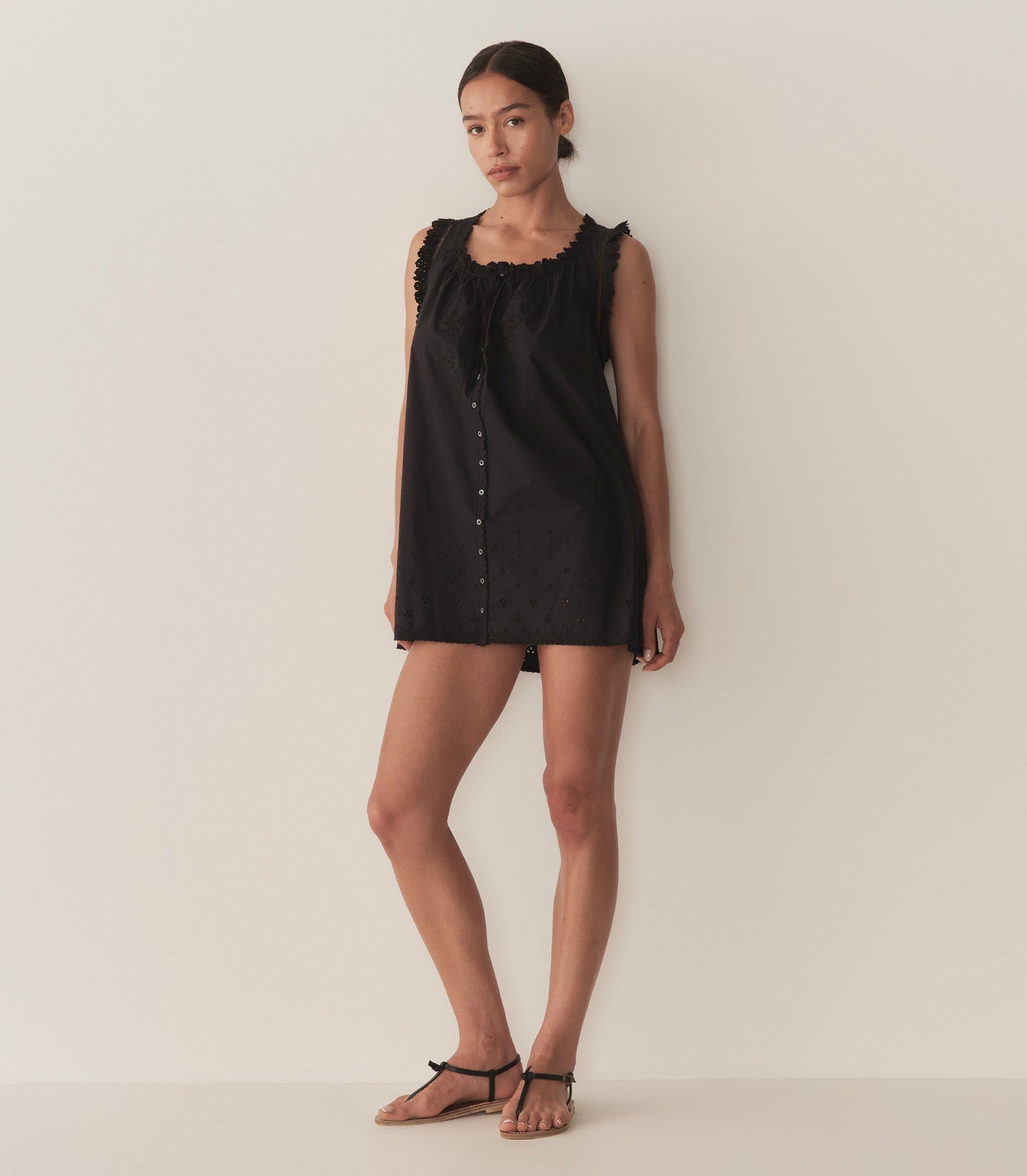 NESSIE DRESS -- BLACK